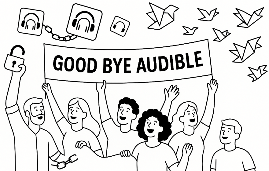 GoodByeAudible logo